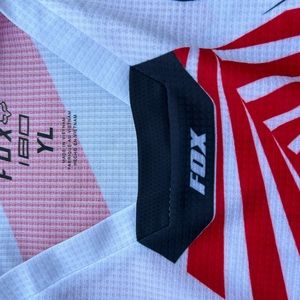 FOX RACING YOUTH SIZE L 180 Long sleeve Goat Jersey